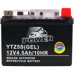 Power Μπαταρία Μοτοσυκλέτας YTZ5S 4.5Ah