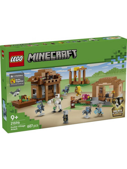 Lego Minecraft Evoker Village Attack για 9+ Ετών 21596