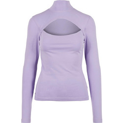 Urban Classics Γυναικείο Χειμερινό Top Βαμβακερό Λιλά TB4513-00928