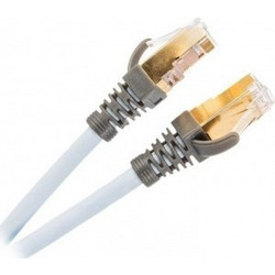 Supra S/FTP Cat.8 Καλώδιο Δικτύου Ethernet 25m White