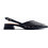 Gioseppo Γόβες Slingback Δερμάτινες με Χοντρό Χαμηλό Τακούνι Μαύρες 79015
