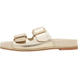 Gianna Kazakou Nettel Γυναικεία Σανδάλια Suede Χρυσά AK7571.L20959GK2.DS