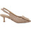 Migato Γόβες Slingback Δερμάτινες με Λεπτό Χαμηλό Τακούνι Μπεζ 100045593-010