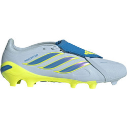 Adidas Predator League FT FG JS0423 Ποδοσφαιρικά Παπούτσια με Τάπες Γκρι Lime