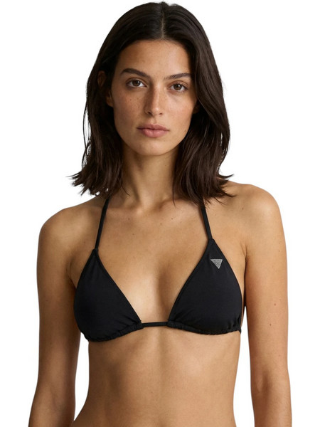 Guess Bikini Top Τριγωνάκι Μαύρο E6GJ44KF442-JBLK