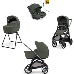 Inglesina Aptica Quattro 2026 Καρότσι Μωρού 3 σε 1 Ivy Green Litio Black KA62T0IVG