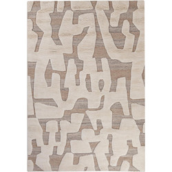 Royal Carpet Corfu Χειροποίητο Χαλί Ορθογώνιο Μάλλινο 160x230cm 43 Silver Light Beige