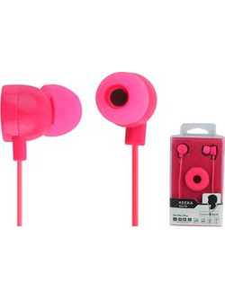 Keeka KA-10 Ακουστικά Ψείρες In-Ear Ροζ