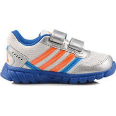 Adidas Faito Παιδικά Sneakers Μπλε Πορτοκαλί Ασημί D65996
