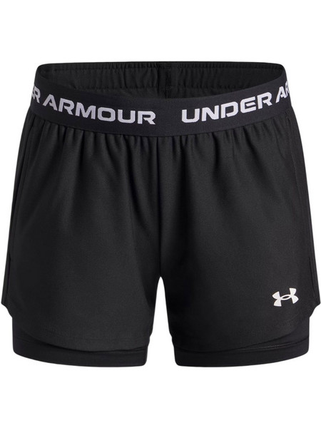 Under Armour Αθλητικό Παιδικό Σορτς Μαύρο 6004985-005