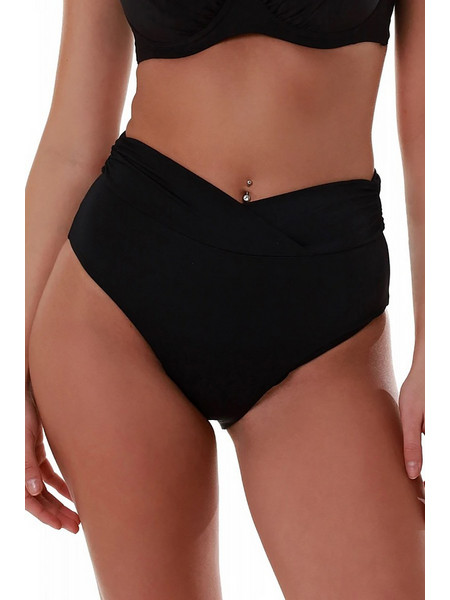 Bluepoint Ψηλόμεσο Bikini Slip Μαύρο 26065098-02
