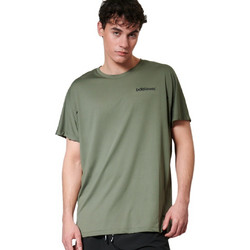 Body Action Ανδρικό Αθλητικό T-Shirt Χακί 053620-01