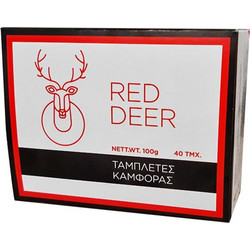 Syndesmos Red Deer Σκοροαπωθητικές Ταμπλέτες 100gr 40τμχ