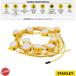 Stanley SXLS31362E Προβολέας Ρεύματος Led 7100lm