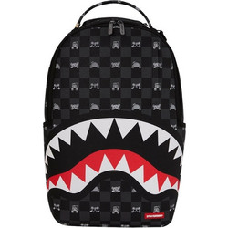 Sprayground Grey Peeking Character Check B8872 Αδιάβροχο Σακίδιο Πλάτης Μαύρο