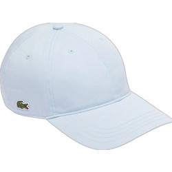 Lacoste Καπέλο Jockey Υφασμάτινο Γαλάζιο 3RK0440-T01