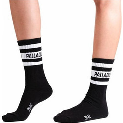 Palladium Ανδρικές Κάλτσες Ψηλές με Σχέδια Μαύρες 7381-008
