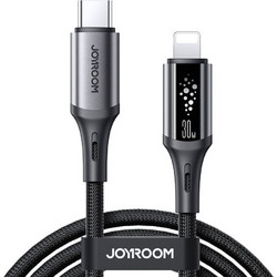 Joyroom Kabel S-A60 StarTalk Braided USB-C to Lightning Cable 30W 1.2m Black