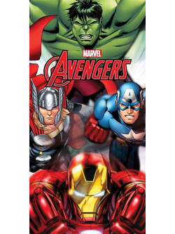 Dimcol Avengers 185 Παιδική Πετσέτα Θαλάσσης 70x140cm