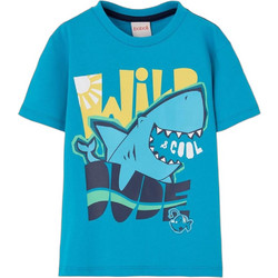 Boboli Παιδικό T-Shirt Κοντομάνικο Γαλάζιο 543046-4625