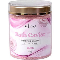 Mixcoco Bath Caviar Rose Άλατα Μπάνιου Pearls 360gr