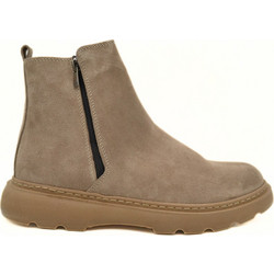 Hawkins Ανδρικά Μποτάκια Suede Μπεζ με Φερμουάρ DR81300