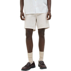 Jack & Jones Ανδρική Βερμούδα Λινή Εκρού 12248627