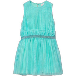 Boboli Παιδικό Φόρεμα με Τούλι Τιρκουάζ 743015-4544