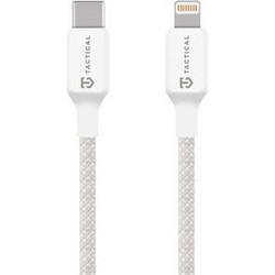 Tactical Braided USB-C to Lightning Cable 27W 2m White