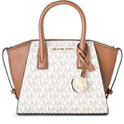 Michael Kors Avril Γυναικείο Τσαντάκι Χειρός από Δερματίνη Μπεζ 35F4G4VC0B
