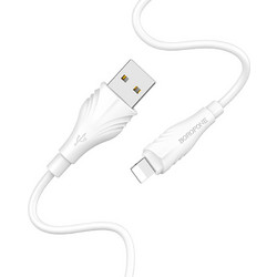 Borofone BX18 USB-A to Lightning Cable 1m White