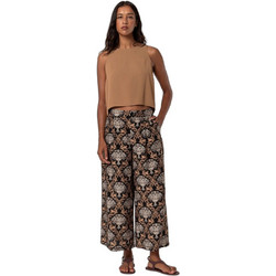 Helmi Γυναικείο Καλοκαιρινό Crop Top Καφέ 56-03-014