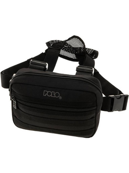 Polo Ανδρική Τσάντα Ώμου / Χιαστί Μαύρη 907041-2000