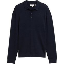 Tom Tailor Ανδρική Μπλούζα Polo Μακρυμάνικη Navy Μπλε 1048007-13160