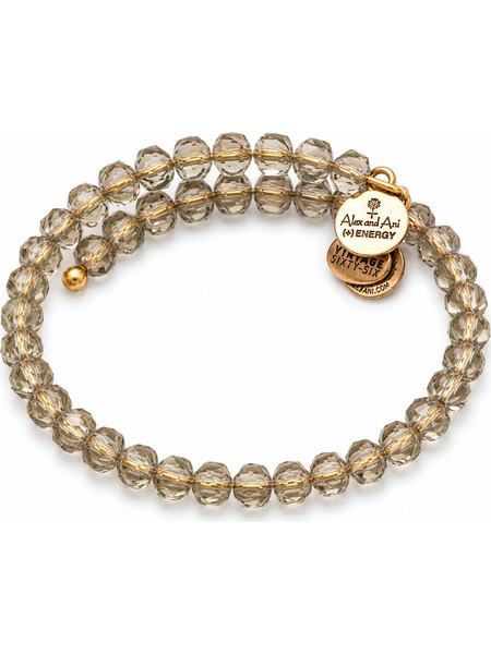 Alex and Ani Γυναικείο Βραχιόλι Xρυσό με Χάντρες VW369RG