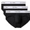 Calvin Klein Ανδρικά Σλιπ Βαμβακερά Μαύρα 3Pack 0000NB3962A-UB1