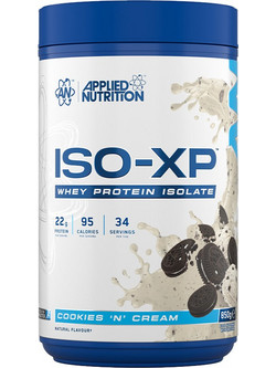 Applied Nutrition ISO-XP Cookies & Cream Πρωτεΐνη Ορού Γάλακτος Γράμμωσης 850gr