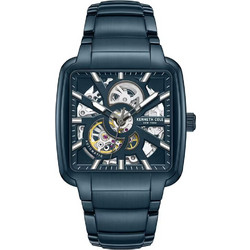 Kenneth Cole Ανδρικό Ρολόι Αυτόματο με Μπλε Μεταλλικό Μπρασελέ KCWGY0046502