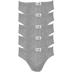 Onurel Ανδρικά Σλιπ Βαμβακερά Γκρι 5Pack 303