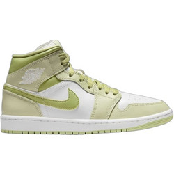 Jordan Air 1 Mid Γυναικεία Sneakers Μποτάκια Πράσινα BQ6472-302