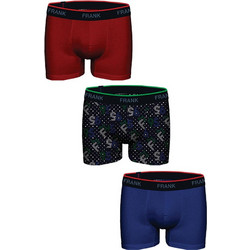John Frank Ανδρικά Μποξεράκια Σετ 3Pack JF3BRS01