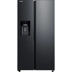 Toshiba GR-RS755WI-PMJ05 Ψυγείο Ντουλάπα 568lt Full No Frost Υ177.5xΠ91xΒ69.8cm Γκρι