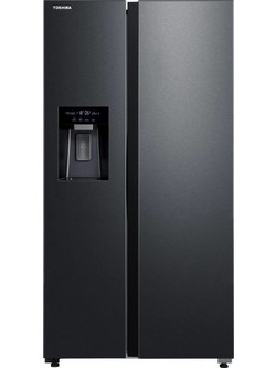 Toshiba GR-RS755WI-PMJ05 Ψυγείο Ντουλάπα 568lt Full No Frost Υ177.5xΠ91xΒ69.8cm Γκρι
