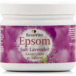 BeneVita Lavender Epsom Άλατα Μπάνιου Κρύσταλλοι 500gr
