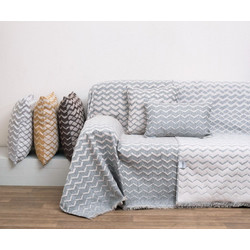 Anna Riska Ριχτάρι Πολυθρόνας 180x150 Throws 1447 Perla Grey
