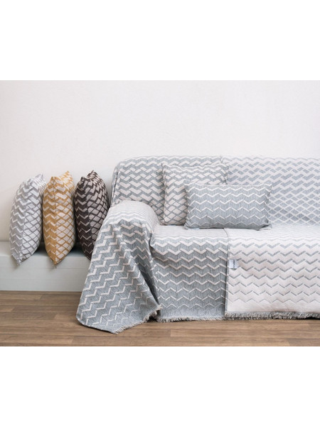 Anna Riska Ριχτάρι Πολυθρόνας 180x150 Throws 1447 Perla Grey
