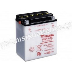Spark Μπαταρία Μοτοσυκλέτας 12N14-3A 14Ah