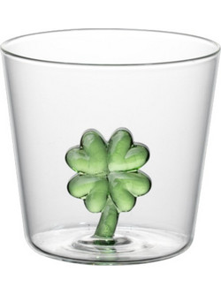 i-Total Ποτήρι Νερού Γυάλινo In-Glass Clover