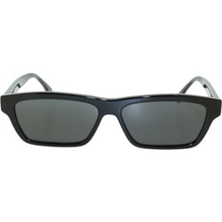 Fendi FE40199I 01A Ανδρικά Γυαλιά Ηλίου Τετράγωνα Κοκάλινα Μαύρα με Μαύρο Φακό