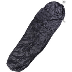 Mil-Tec Commando Sleeping Bag Μονό 2 Εποχών Μαύρο 14102002